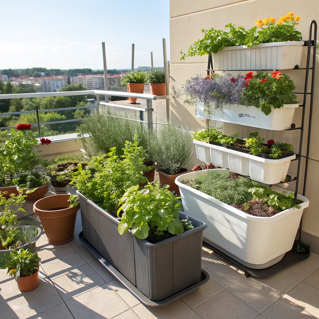 Efficient Container Gardening